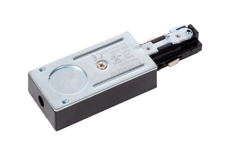 Lucide TRACK Napájanie - 1-okruhový systém osvetlenia koľajníc - Single - Black (predĺženie)